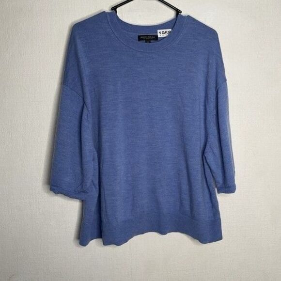 NWOT Banana Republic Corto Boxy Oversized Wool CrewNeck Sweater Women Size XL - Picture 1 of 11